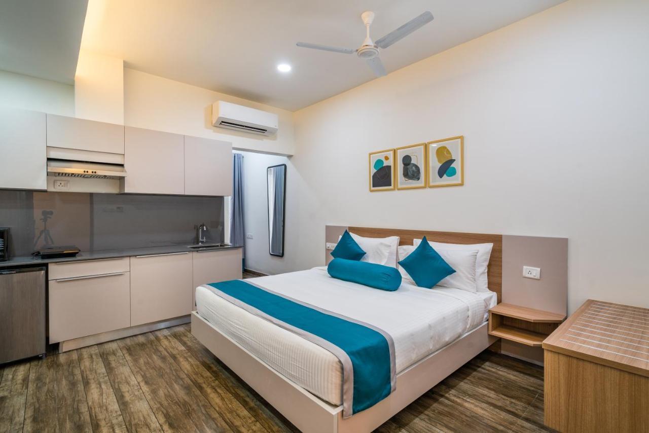 Skyla Studios & Suites - Hitech City Hyderabad Bagian luar foto